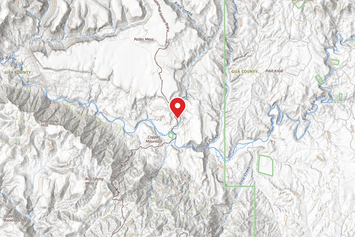 Dispersed Site near 34.2357, -111.5099