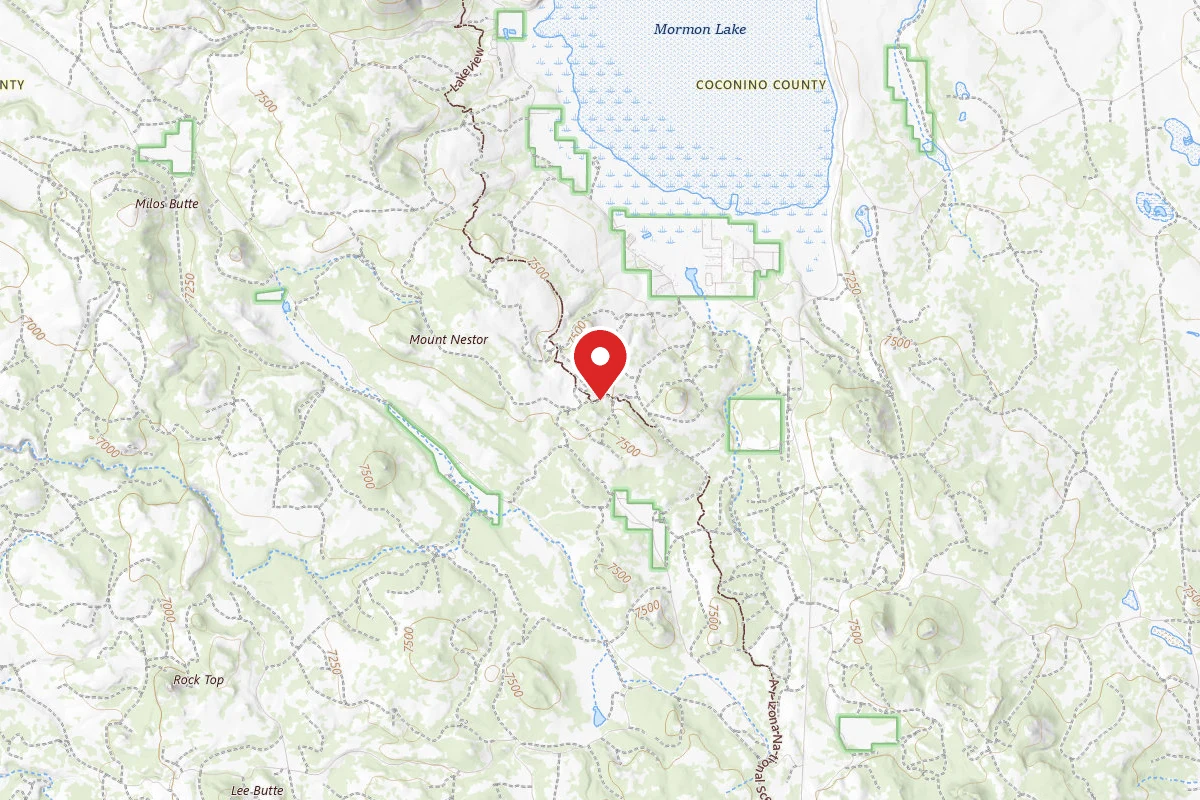 Dispersed Site near 34.8905, -111.4730