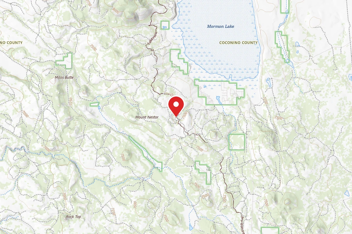 Dispersed Site near 34.8990, -111.4819