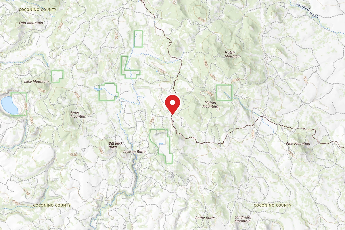 Dispersed Site near 34.7741, -111.4209