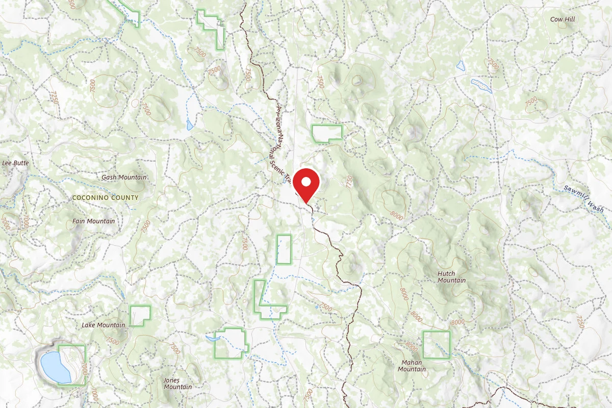Dispersed Site near 34.8241, -111.4340
