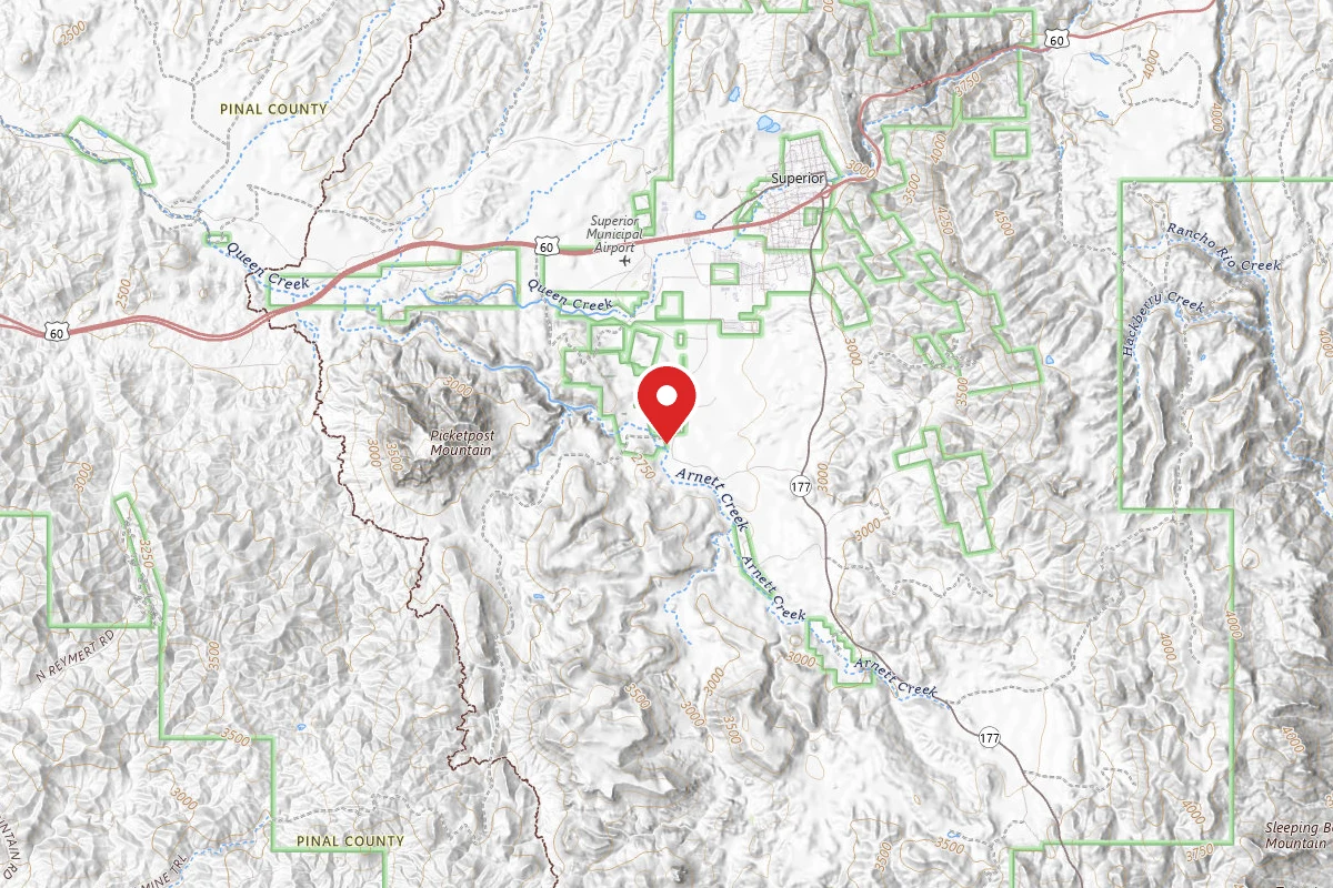 Dispersed Site near 33.2587, -111.1206