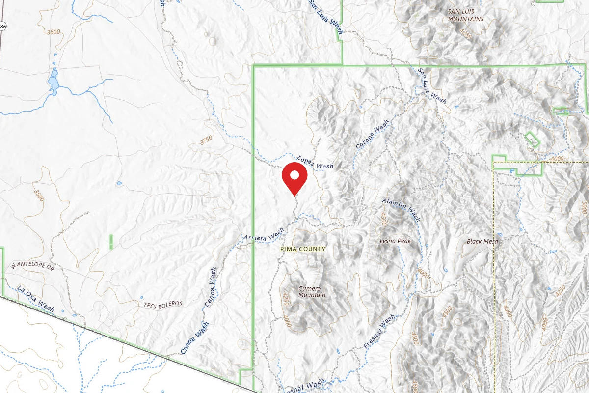 Dispersed Site near 31.5111, -111.4363