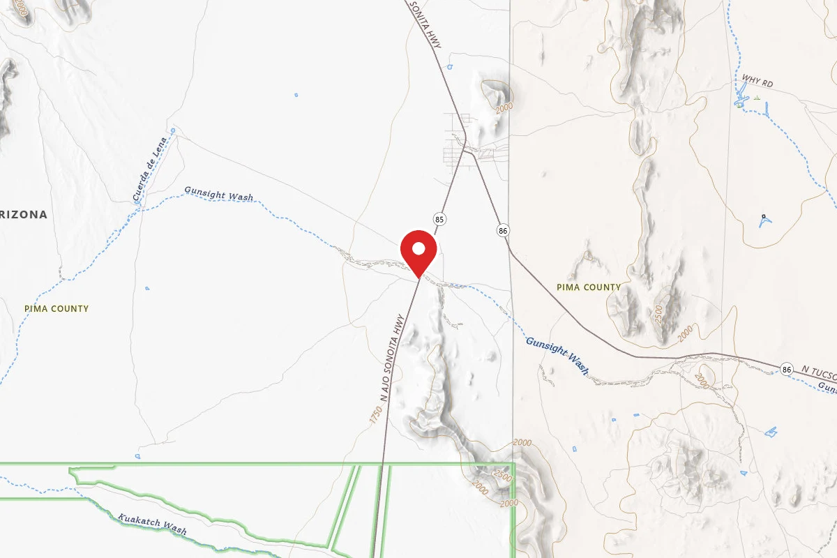 Gunsight Wash Dispersed Camping