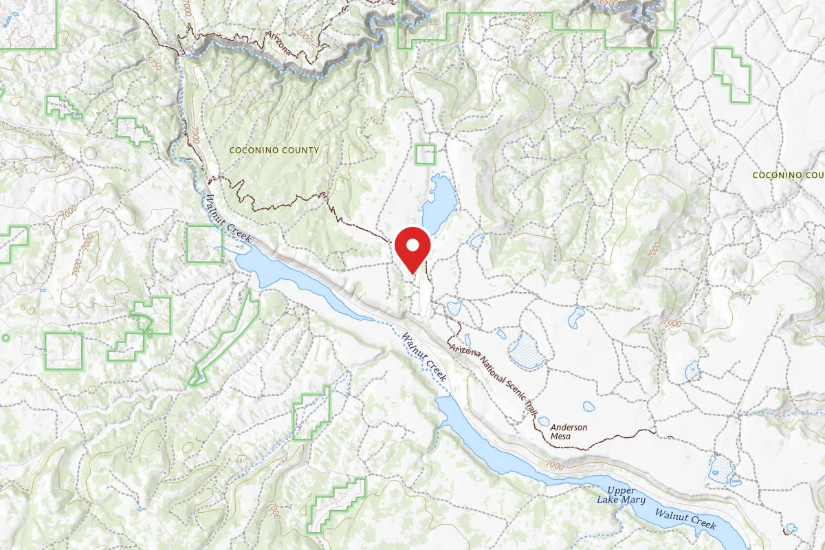 Marshall Lake Dispersed Camping