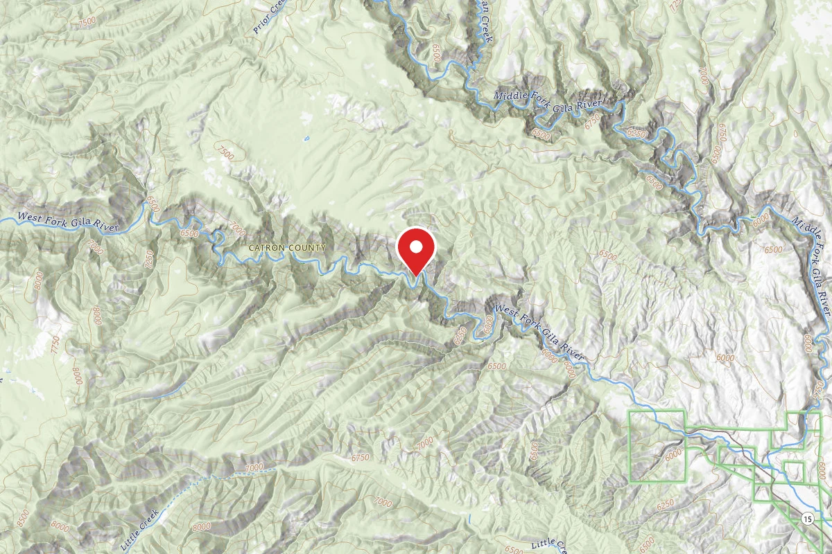 Dispersed Site near 33.2619, -108.3322
