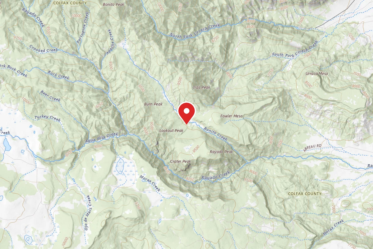 Lower Bonito Site 6
