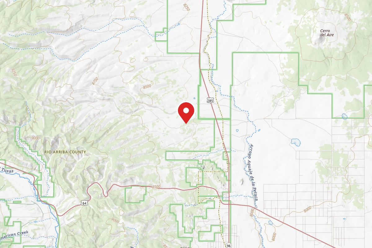 Dispersed Site near 36.6808, -105.9912