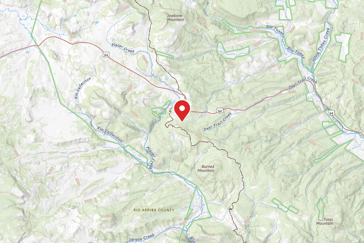 Dispersed Site near 36.6979, -106.2310