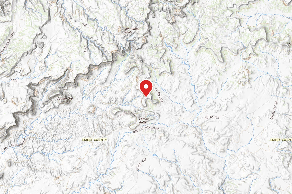 Dispersed Site near 38.7763, -110.8385