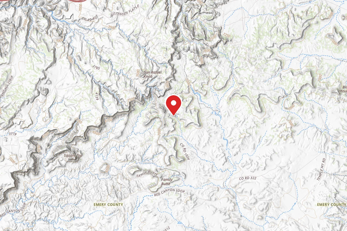Dispersed Site near 38.7940, -110.8361
