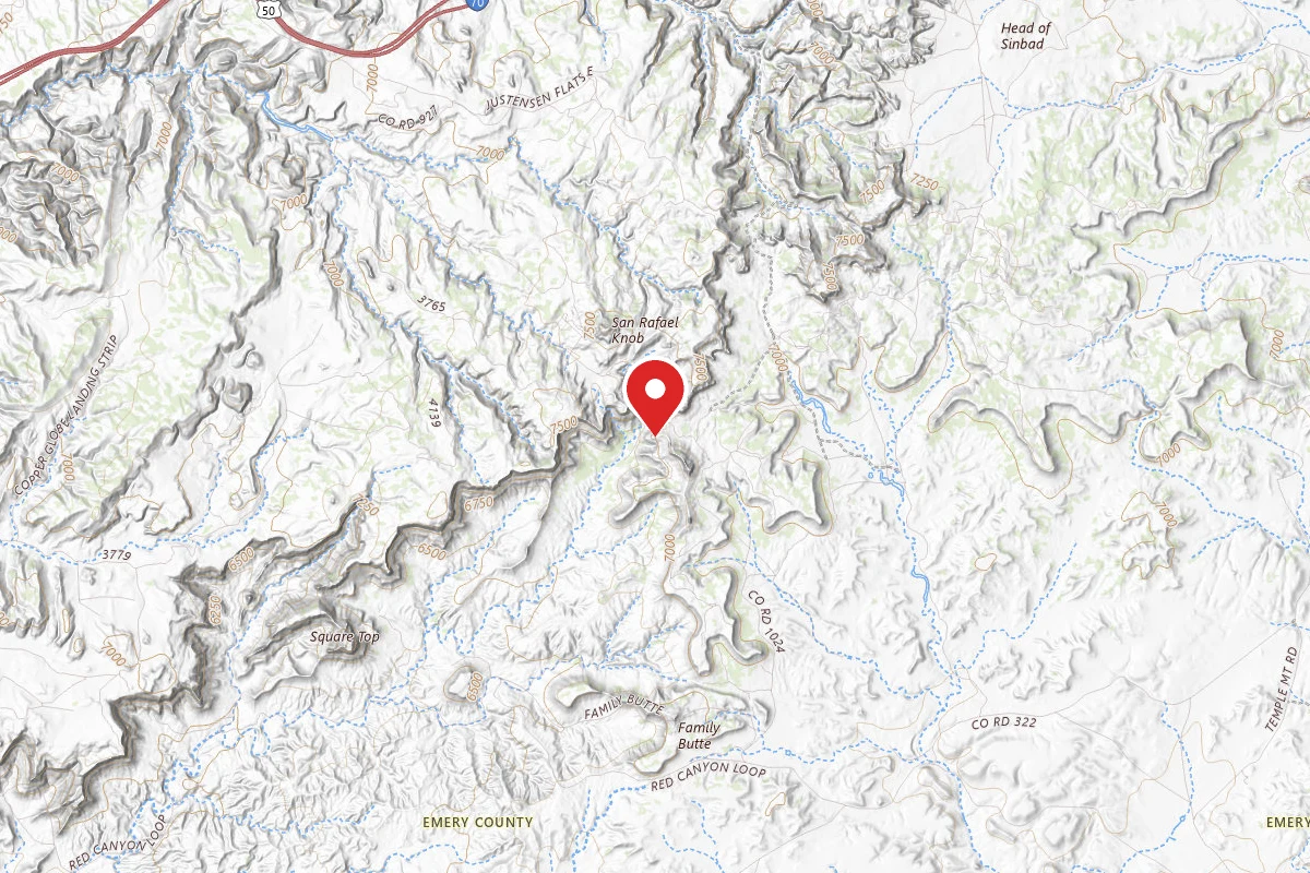 Dispersed Site near 38.8000, -110.8470