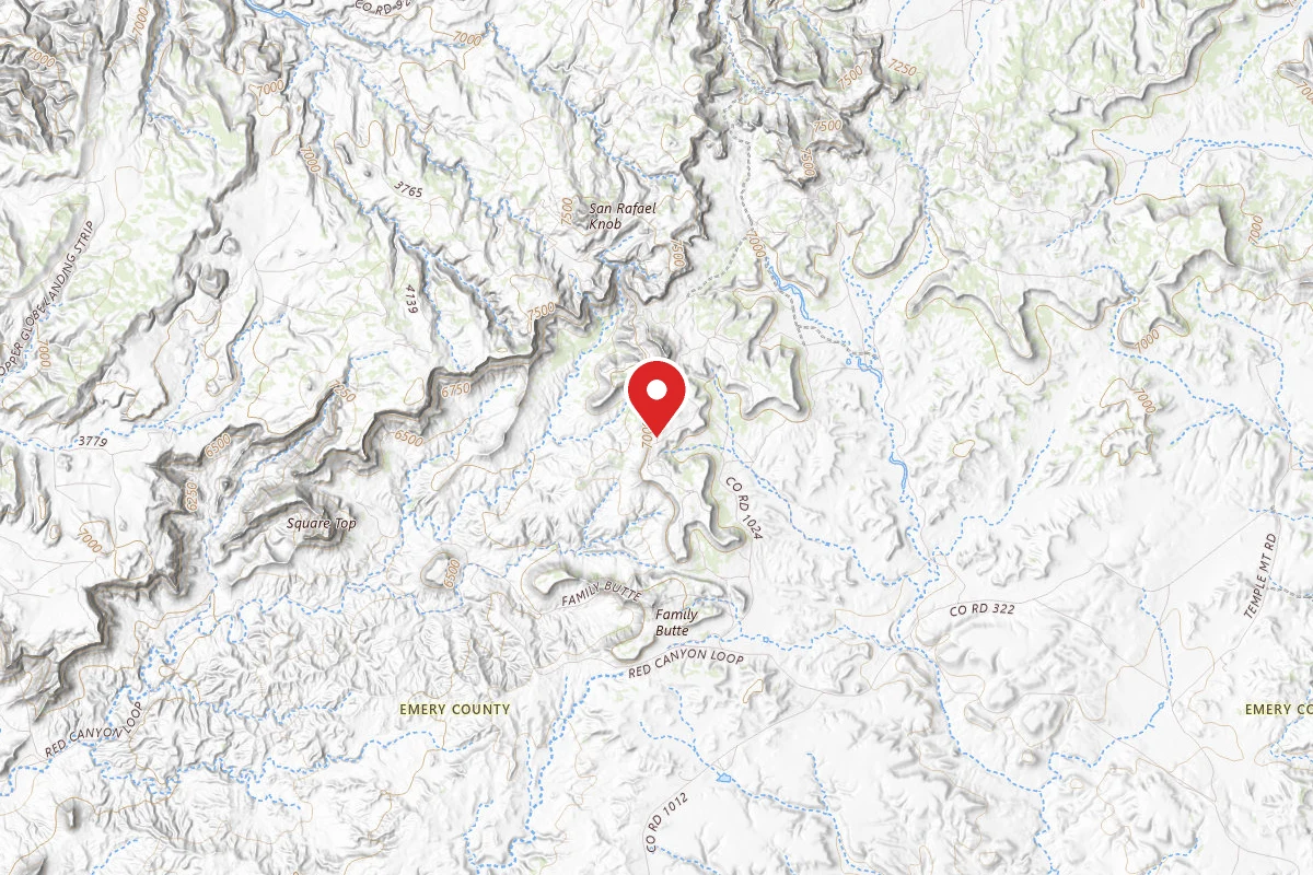 Dispersed Site near 38.7860, -110.8432