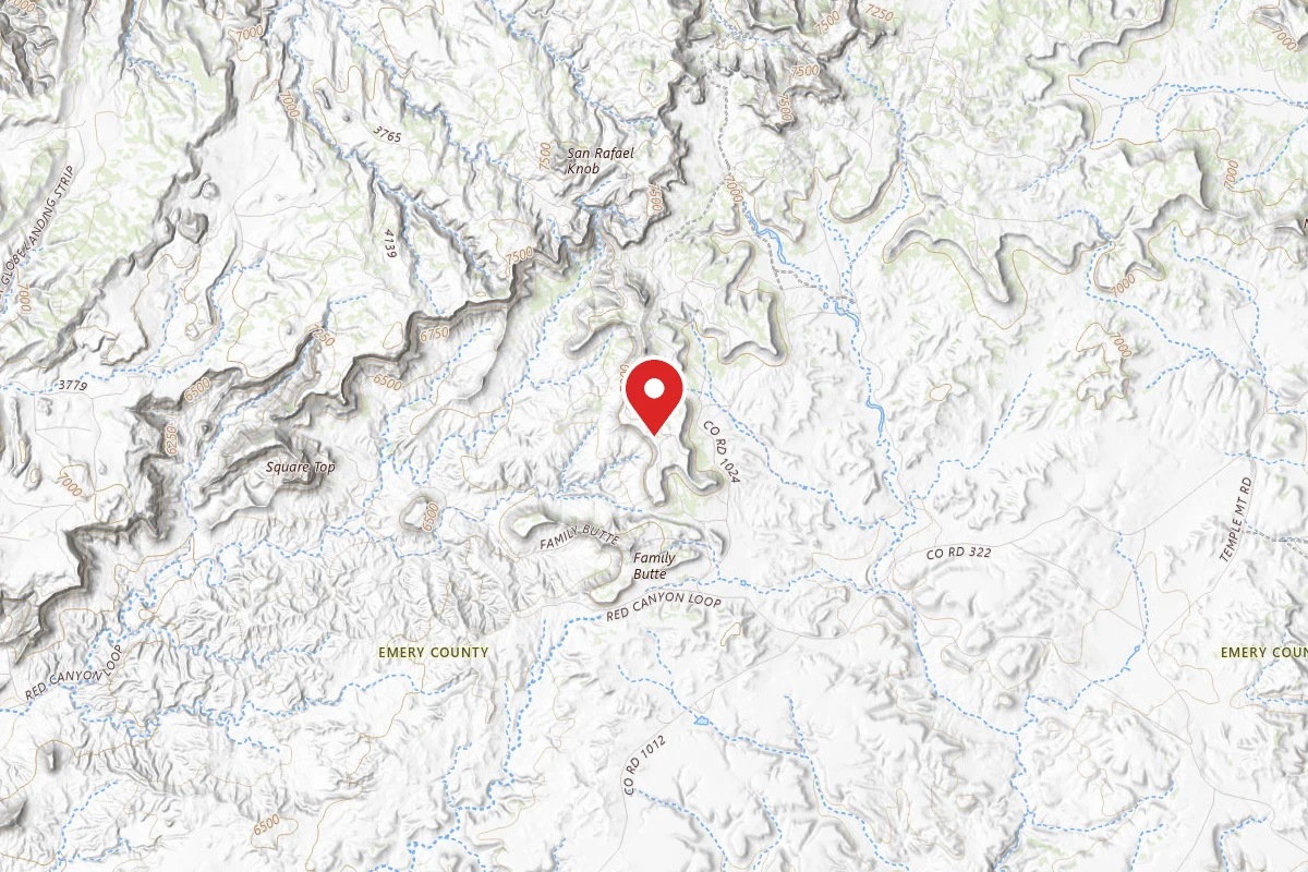 Dispersed Site near 38.7793, -110.8401