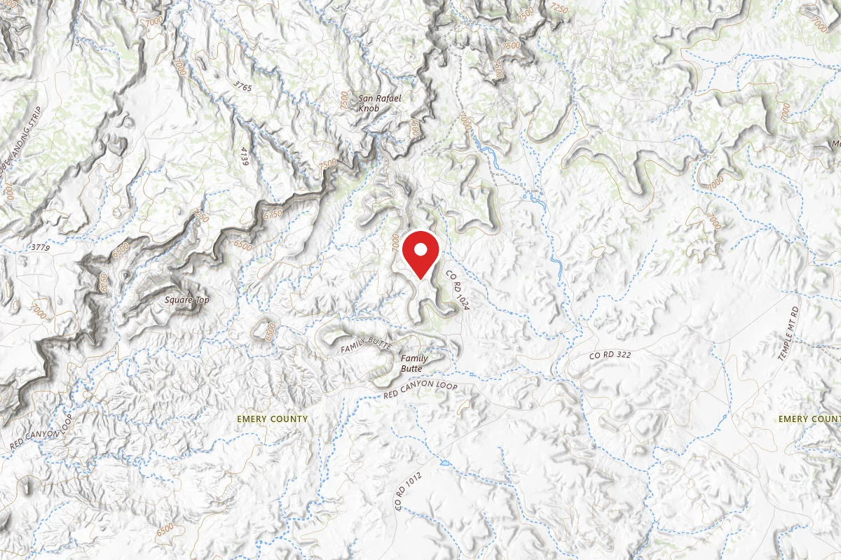 Dispersed Site near 38.7793, -110.8385