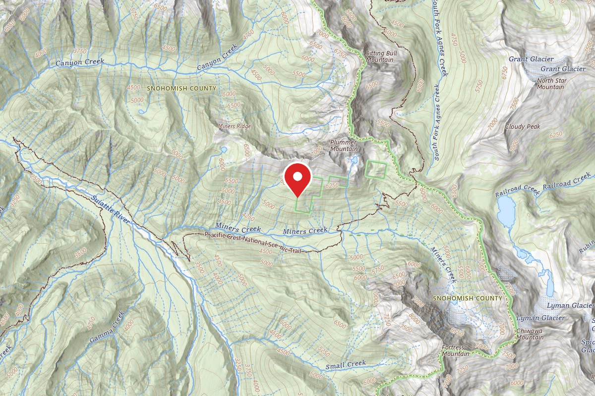Dispersed Site near 48.1964, -120.9827