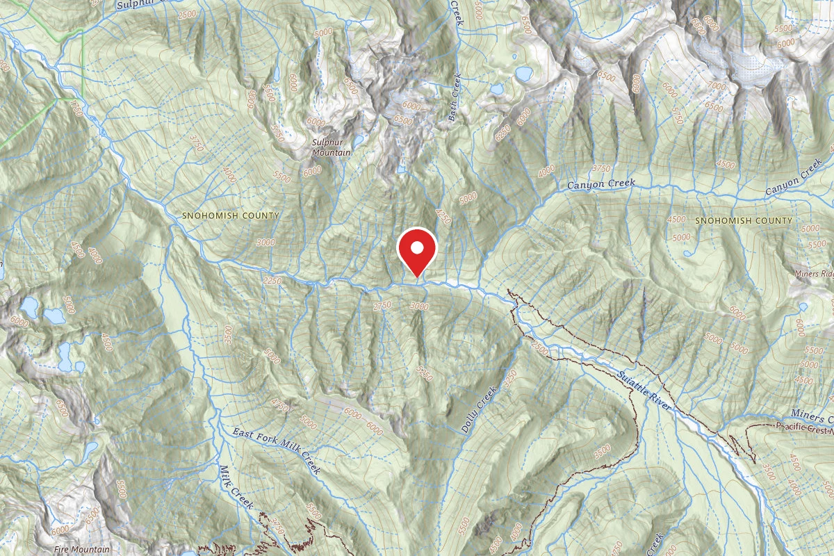 Suiattle River Trail Camping Area