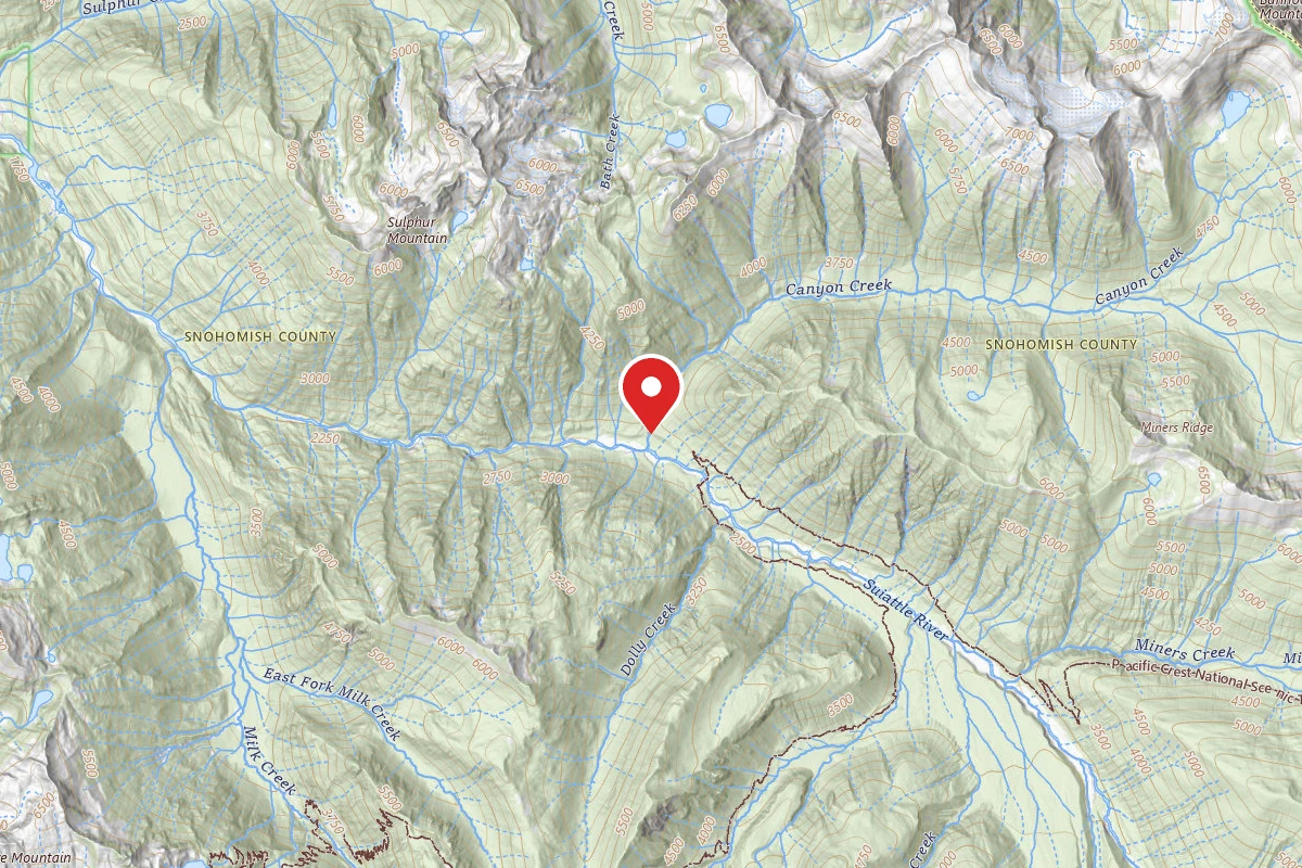 Suiattle River Trail Camping Area