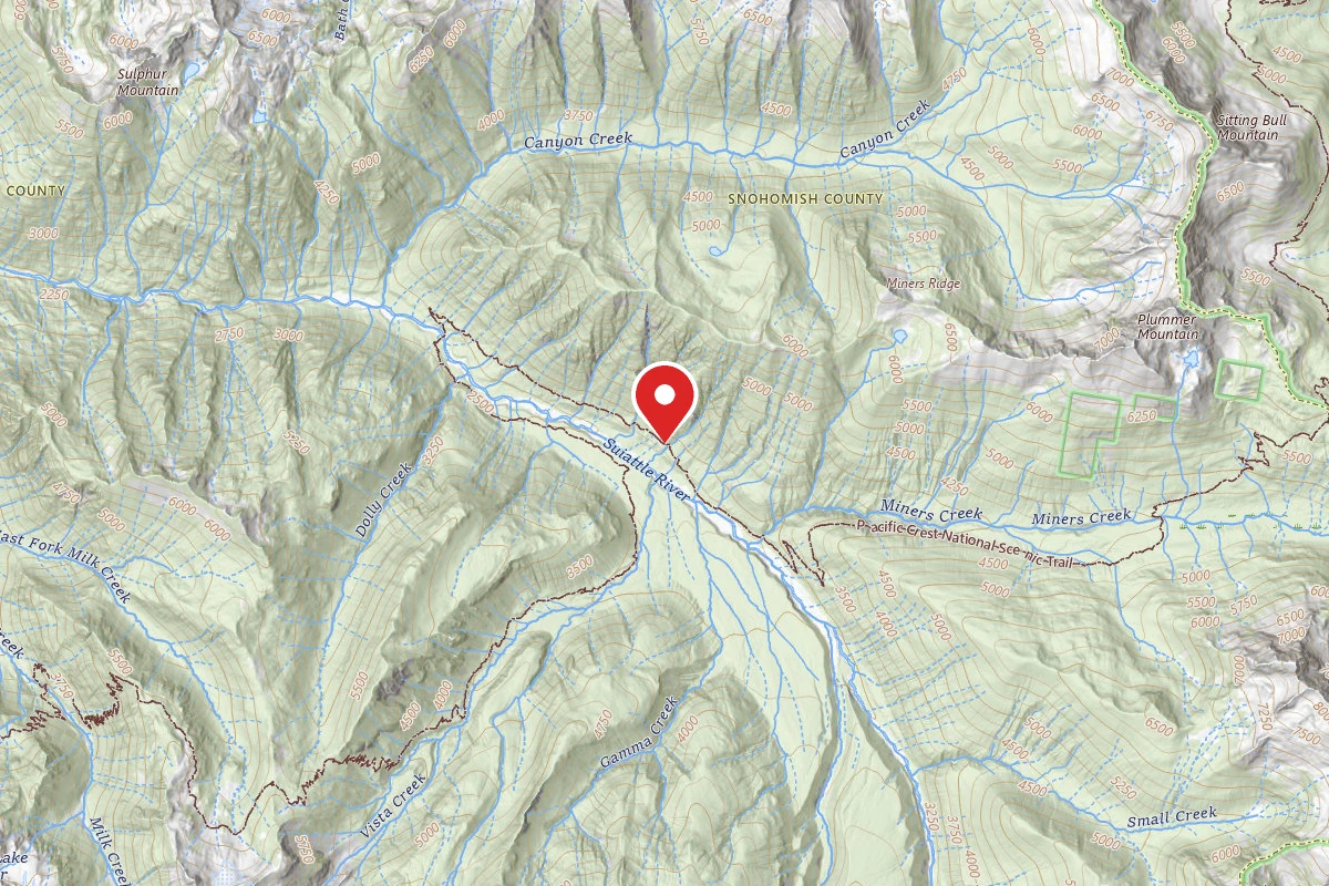 Suiattle River Trail Camping Area