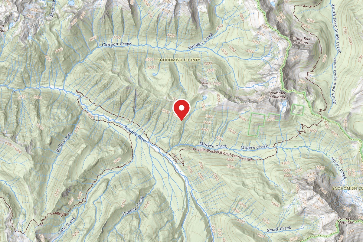 Dispersed Site near 48.1987, -121.0215