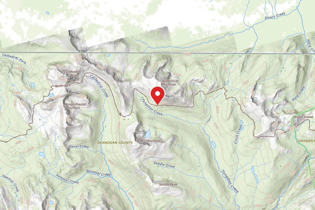 Dispersed Site near 48.9775, -120.1316