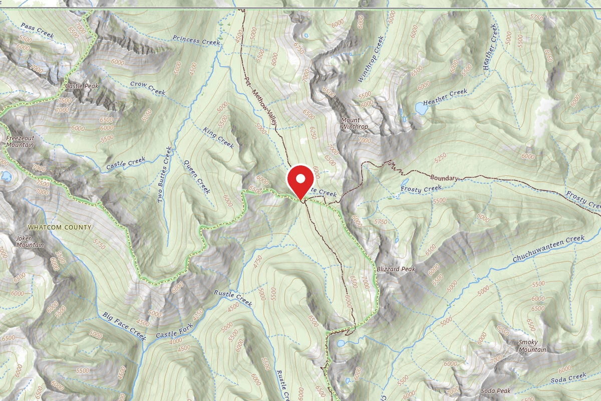 Dispersed Site near 48.9570, -120.7810