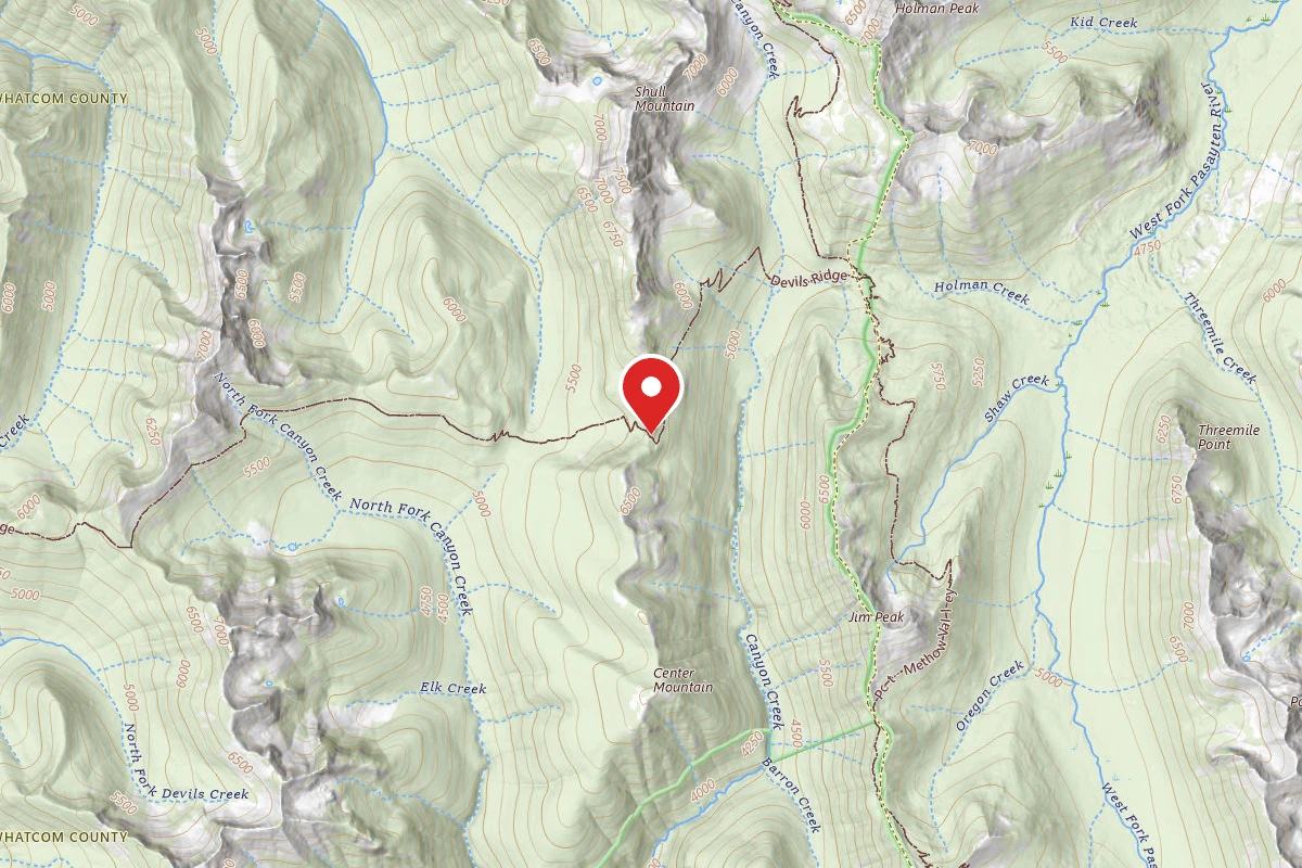 Dispersed Site near 48.8239, -120.7714