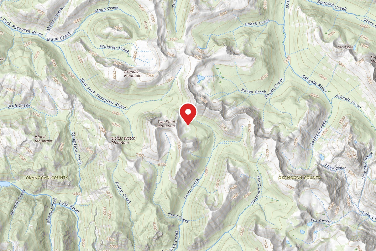 Dispersed Site near 48.9022, -120.3648