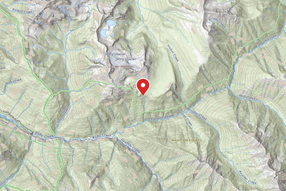 Dispersed Site near 48.7262, -120.8966