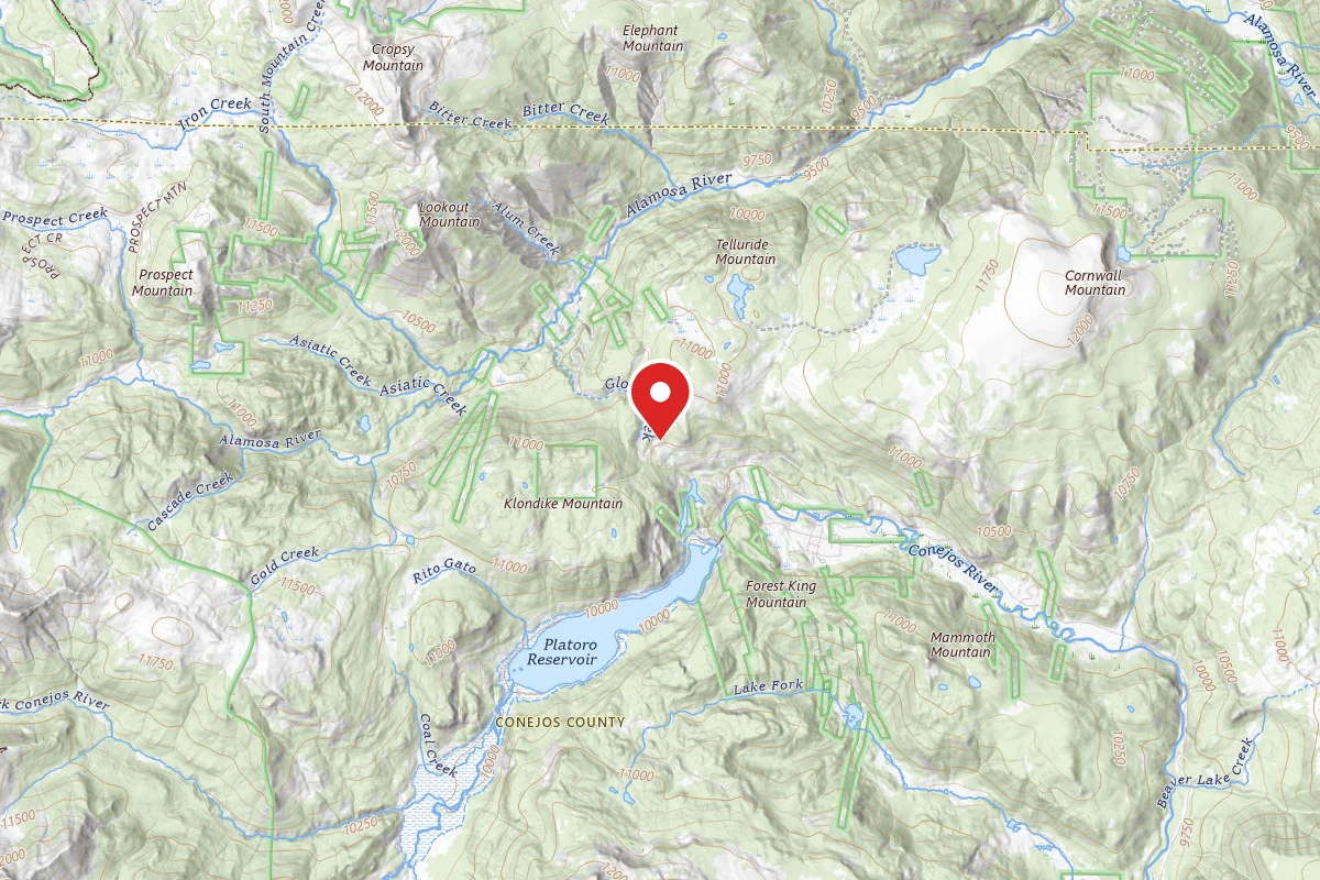 Dispersed Site near 37.3635, -106.5547