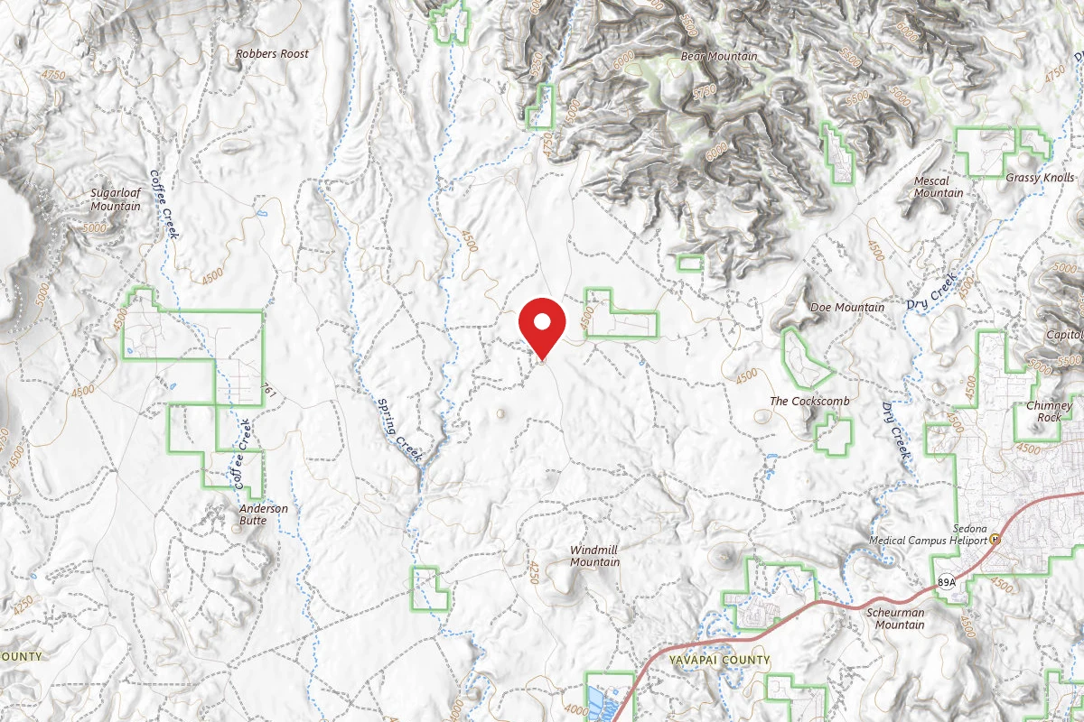 Nolan Dispersed Camping Area