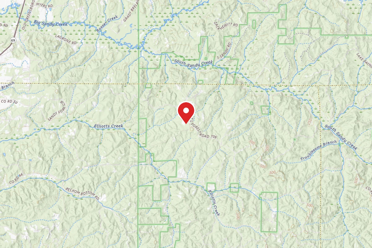 Primitive campground
