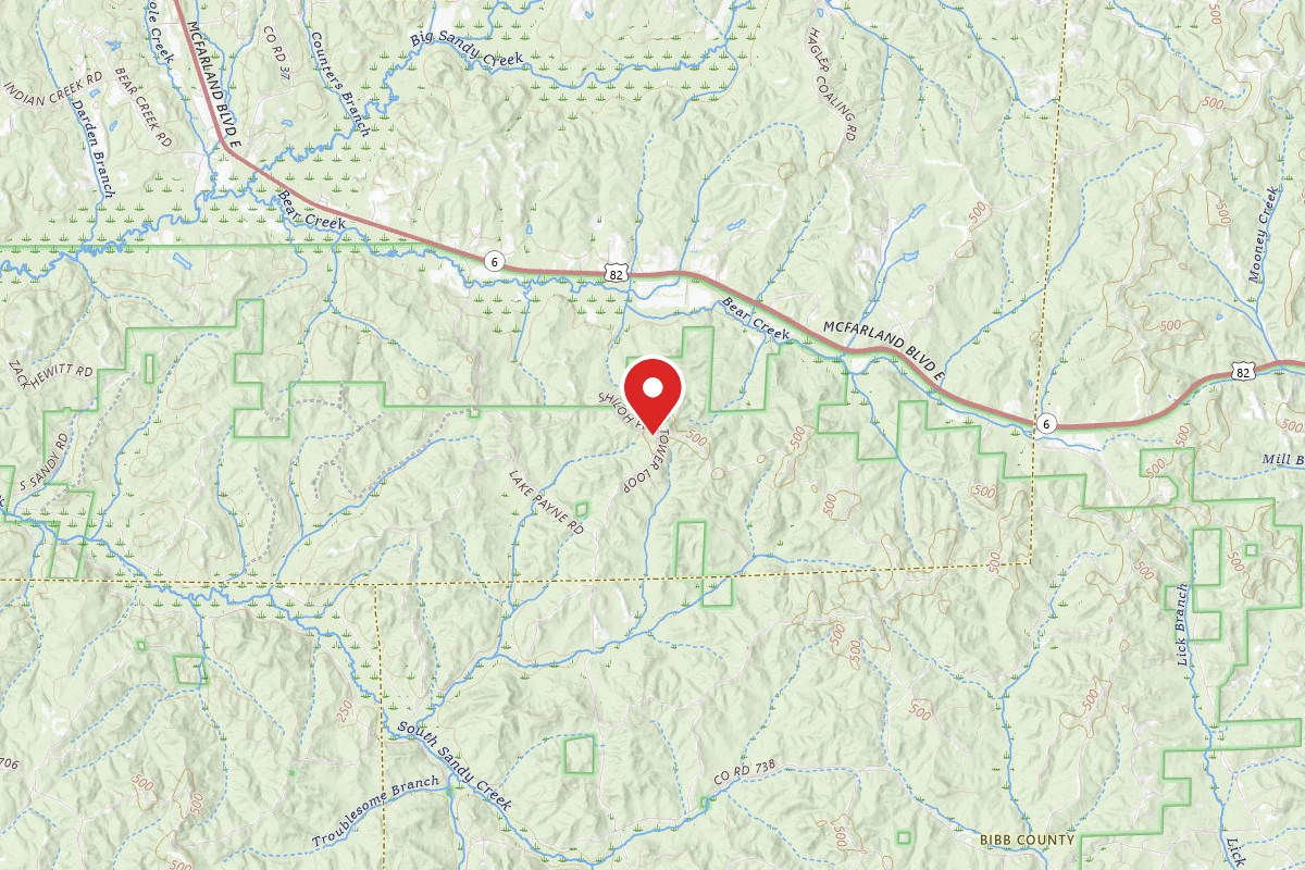 primitive campground