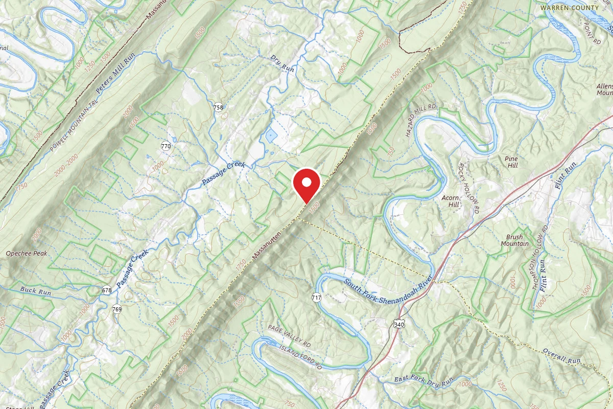Dispersed Site near 38.8262, -78.3913