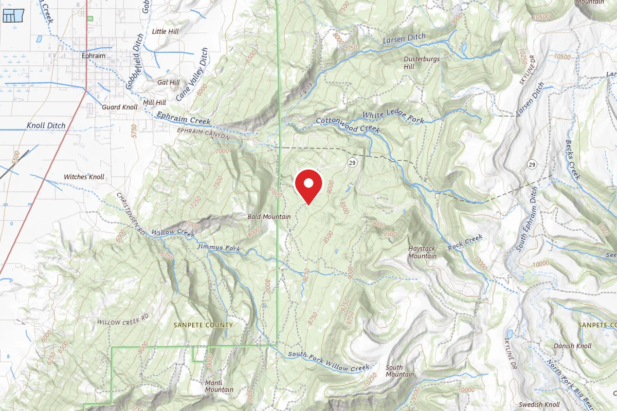 Willow Creek Road - Dispersed Site
