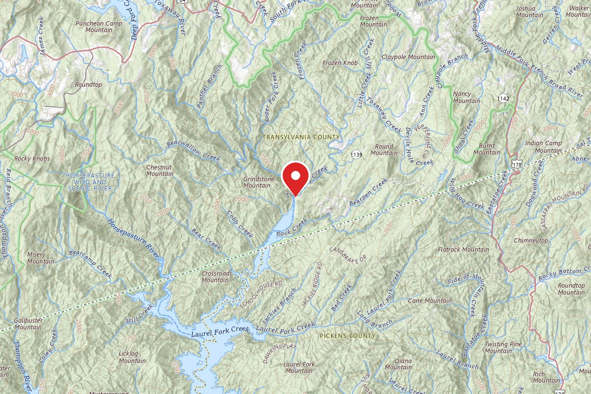 Toxaway Creek Campsites