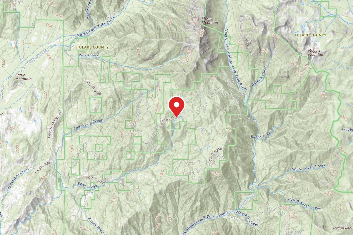 Tulare County Balch Park Campground