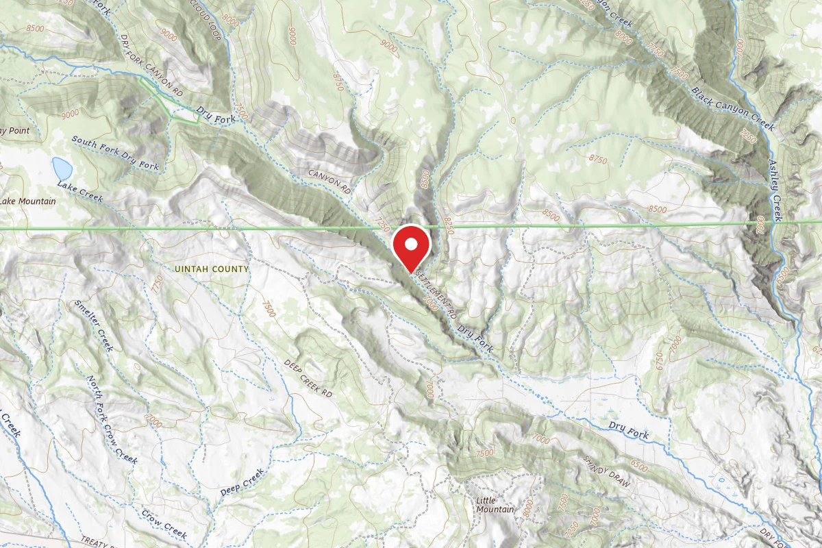 Dry Fork Campsite 5