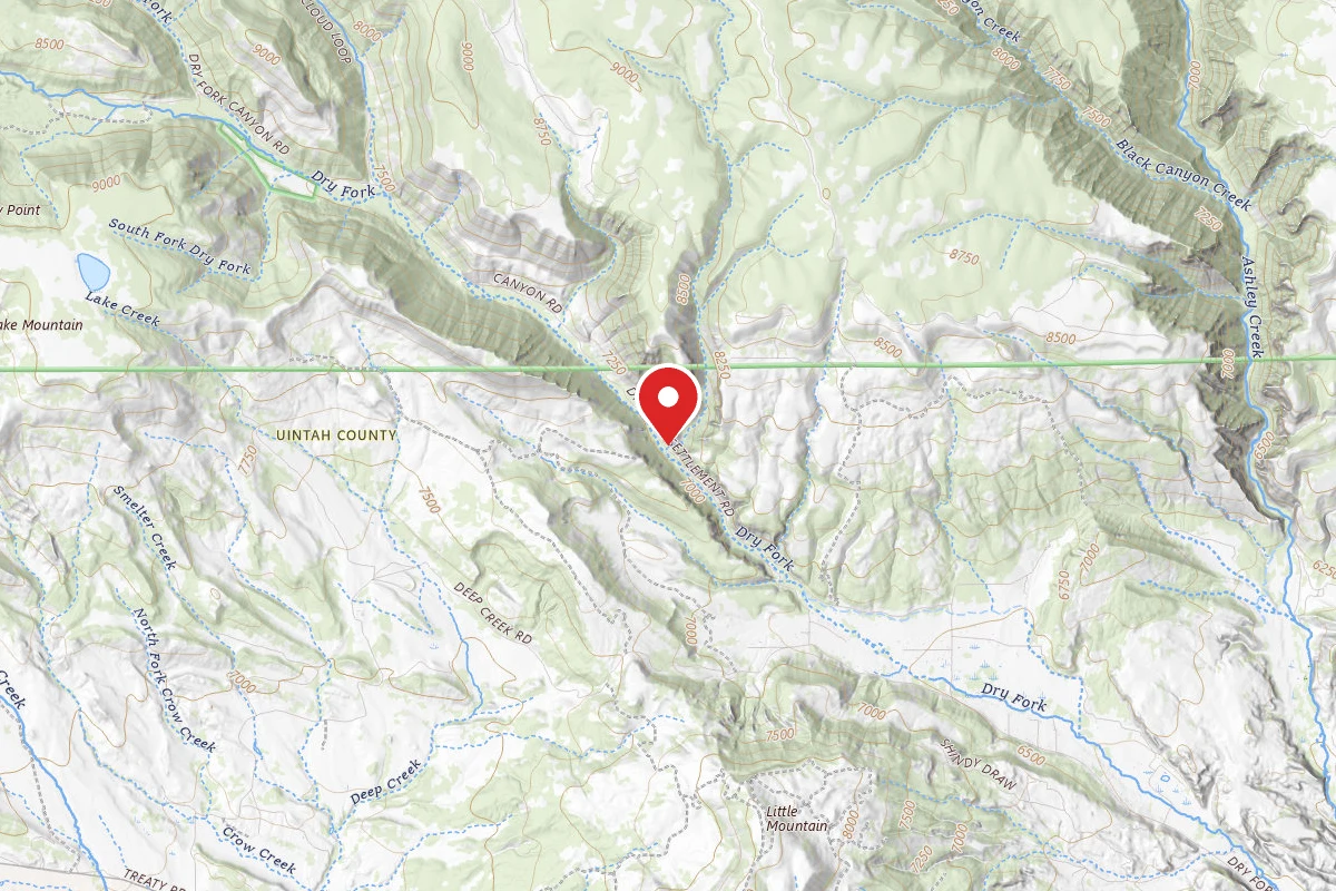 Dry Fork Campsite 3