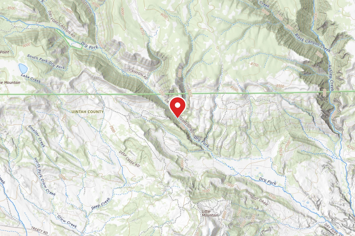 Dry Fork Campsite 1