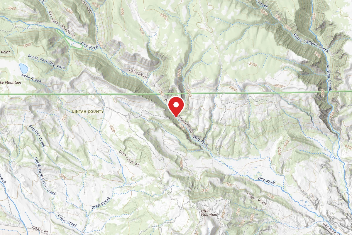 Dry Fork Campsite 2