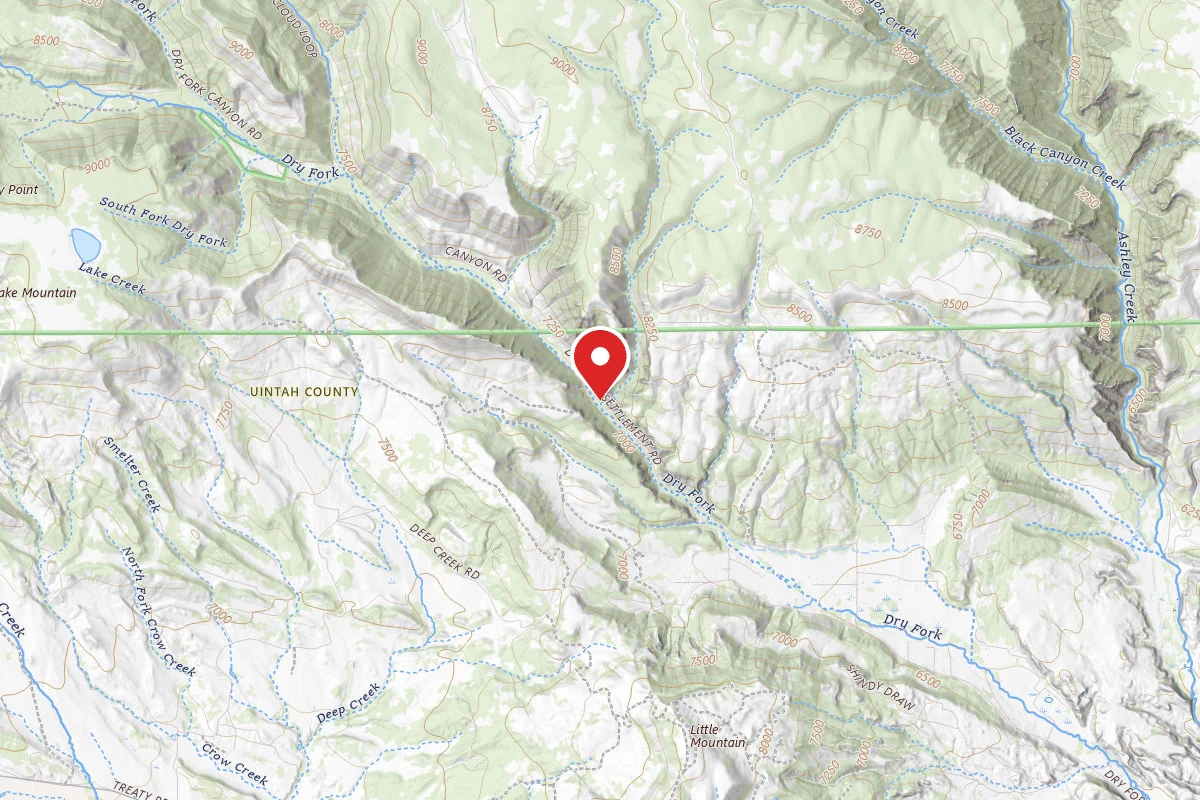 Dry Fork Campsite 4