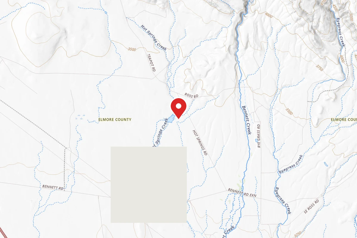 Hot Springs Creek Reservoir