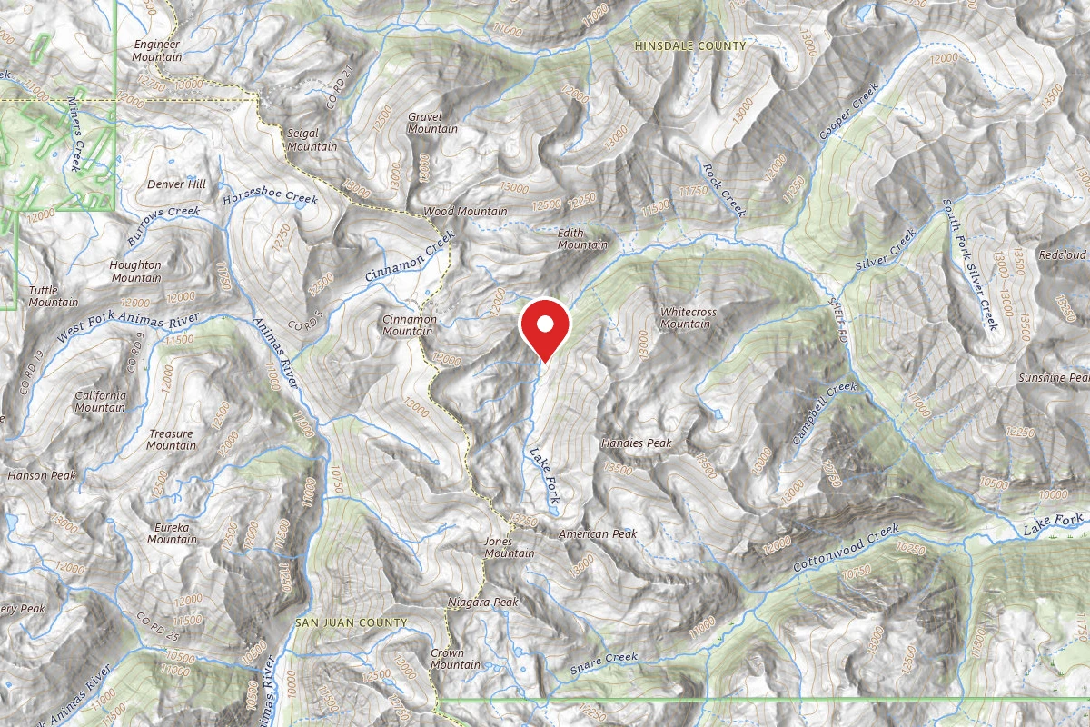 American Basin Dispersed Campsite 1