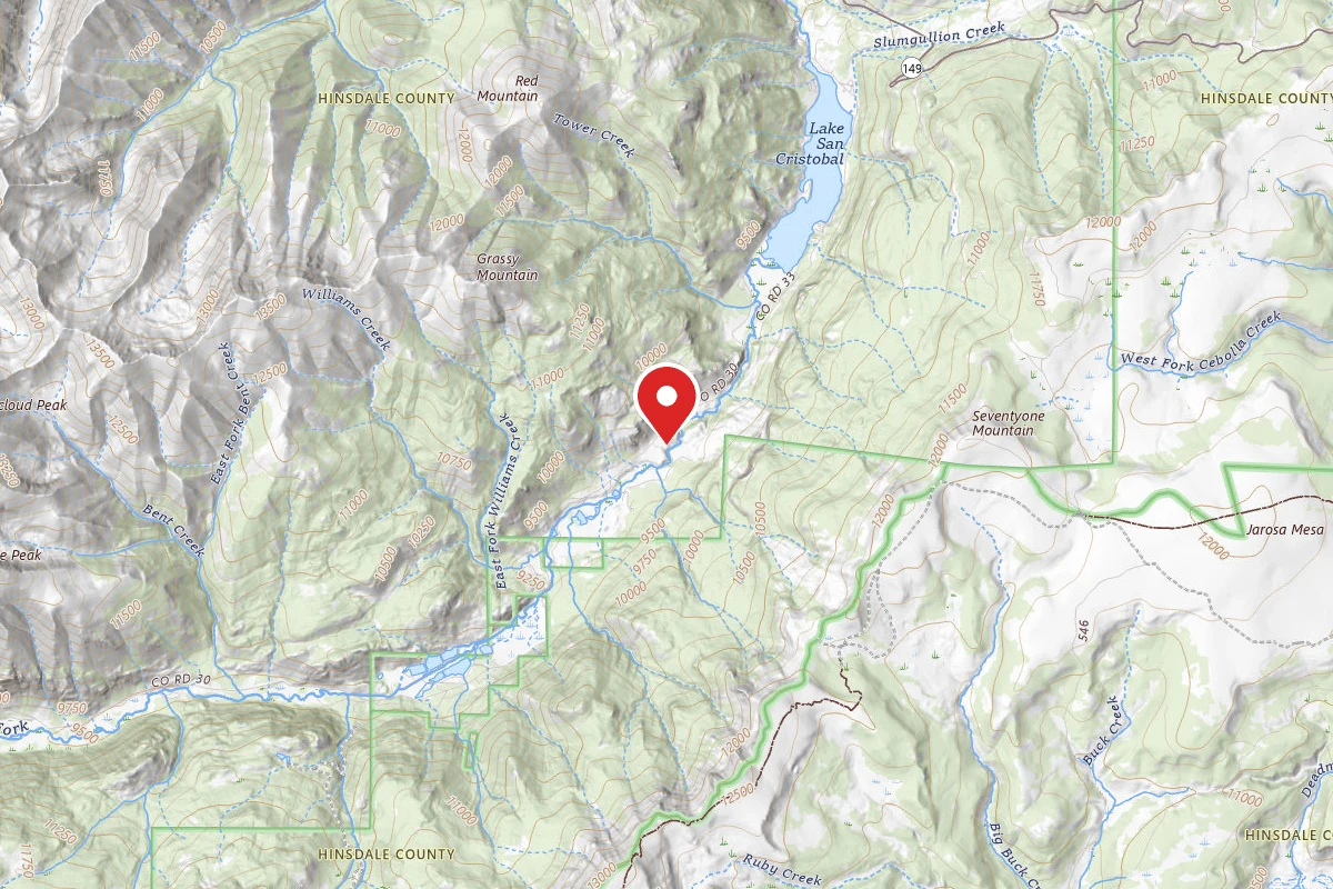 Lake Fork Dispersed Campsite 1