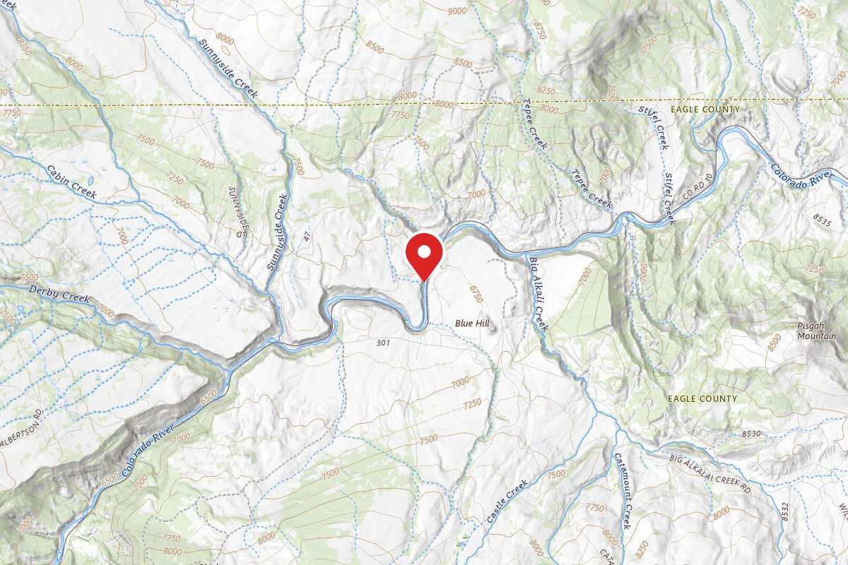 Pacman River Dispersed Campsite