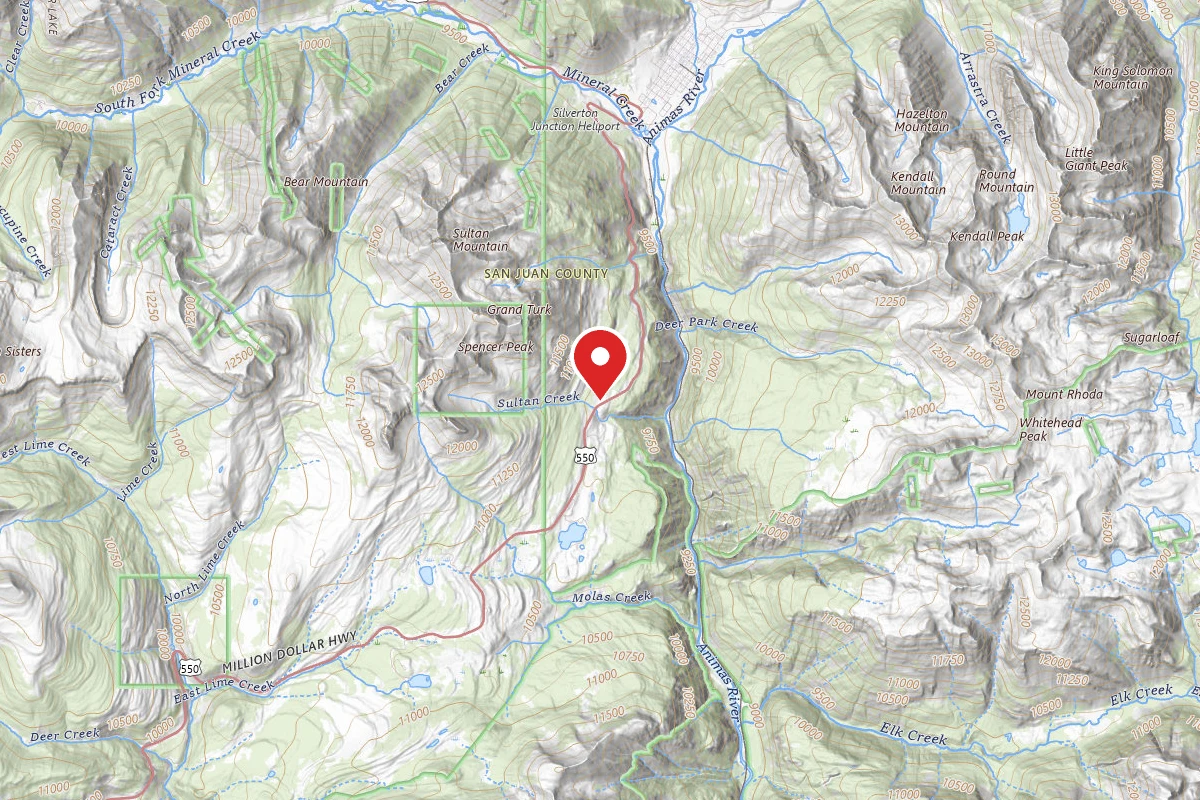 Molas Pass Dispersed Campsite 1