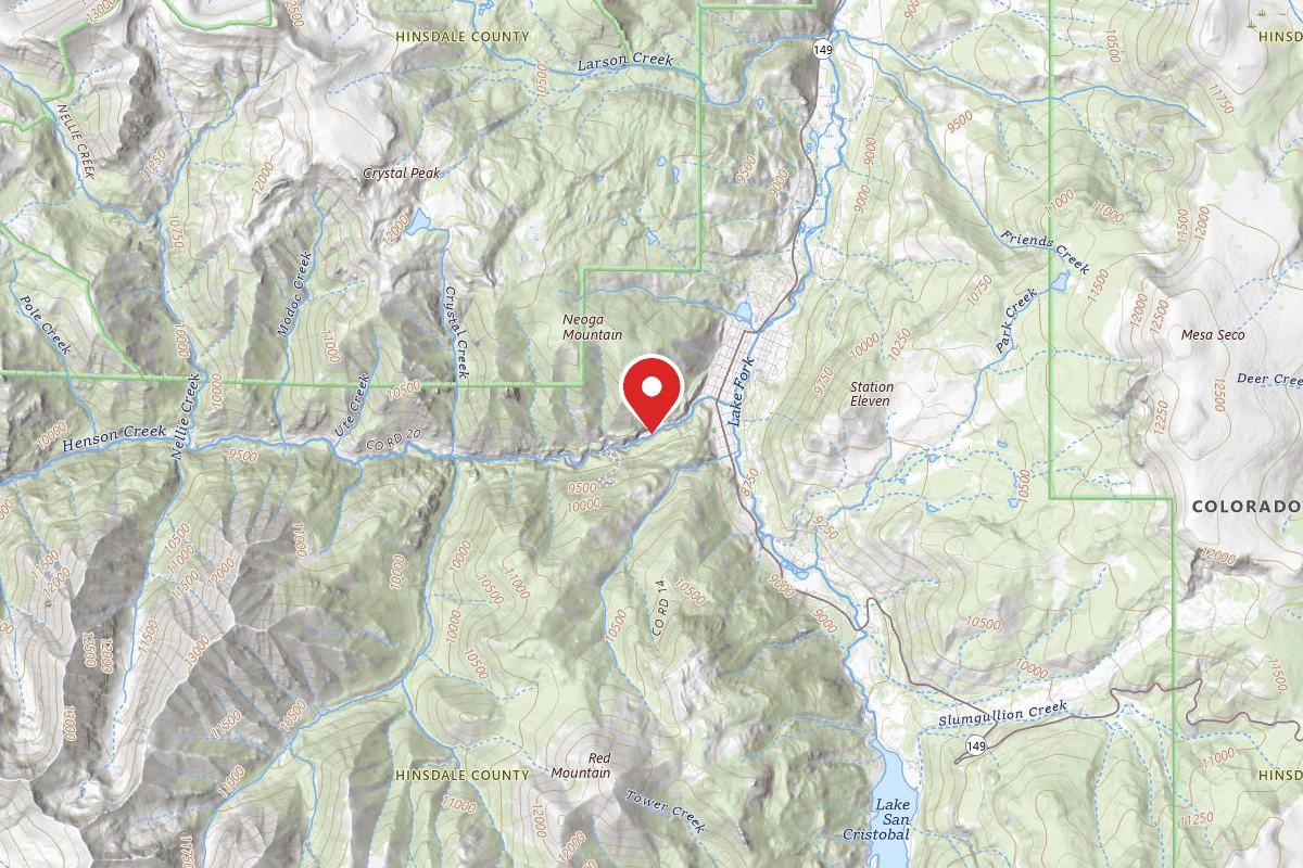 Henson Creek Dispersed Campsite 1