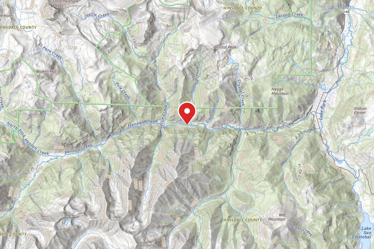 Henson Creek Dispersed Campsite 3
