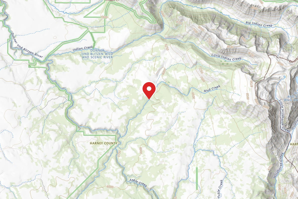 Dispersed Site near 42.6192, -118.6919